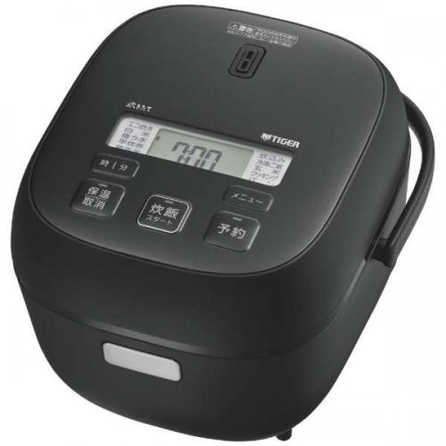デンキチWeb / タイガー TIGER IH炊飯ジャー 3合炊き スチールブラック