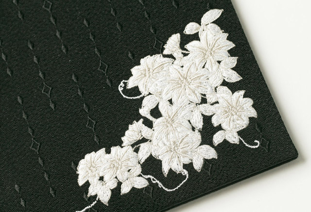 クレマチス 線香ろうそくセット｜弔電｜刺しゅう | 電報の申込はKDDI