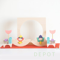 小黒三郎 ひな人形 KH537【たもと円ひな】ひな人形遊プラン お節句