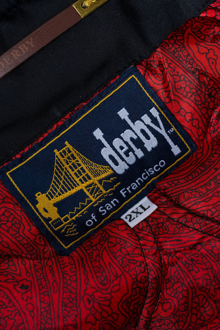 302 Vest With Red Paisley – Derby Of San Francisco