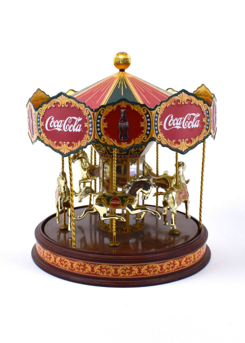 Coca Cola Musical Carousel by The Franklin Mint – DESERT MOSS VINTAGE