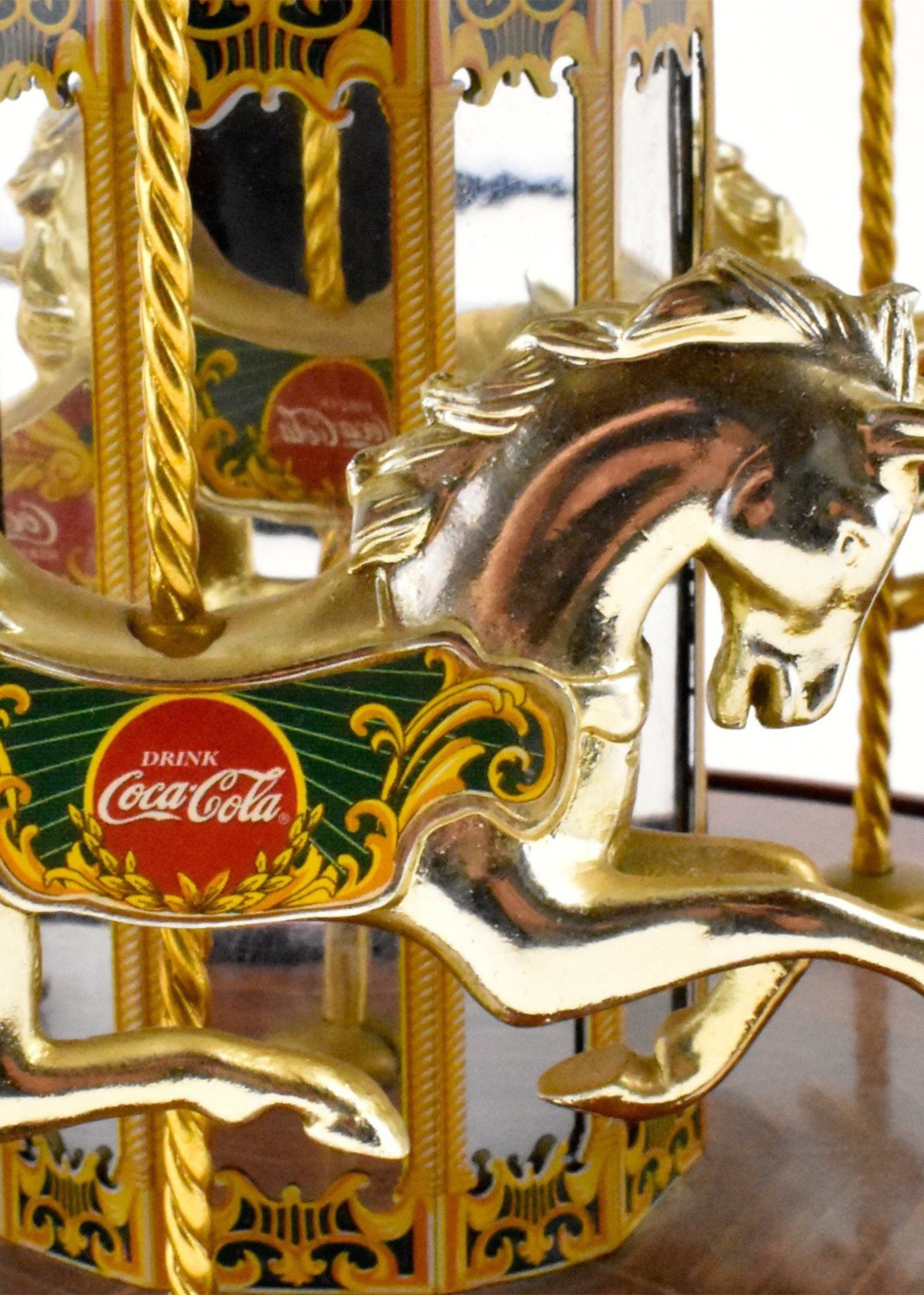 Coca Cola Musical Carousel by The Franklin Mint – DESERT MOSS VINTAGE