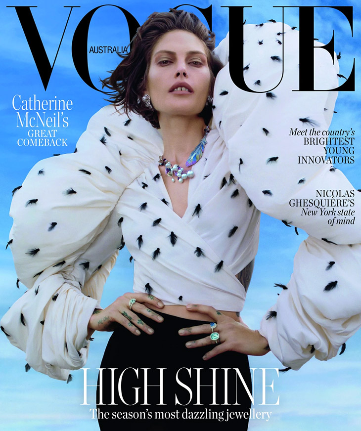 Catherine McNeil Covers Vogue Australia November 2022 Issue