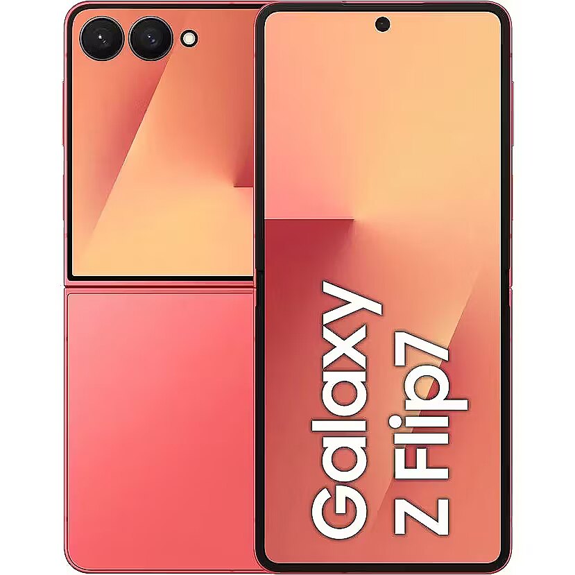 Samsung Galaxy Z Flip7, 12GB/256GB, Coral Red (SM-F766BZRGEUE)