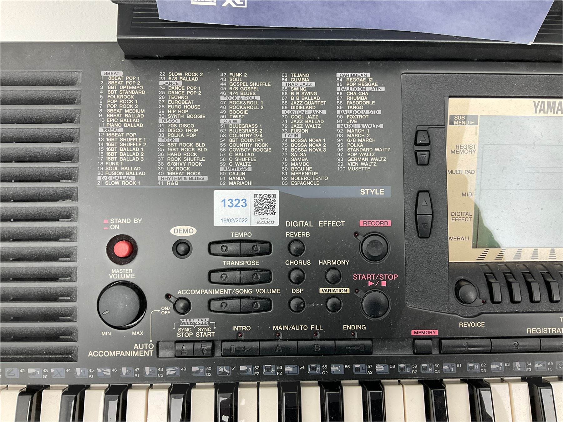 Yamaha PSR-530 electric keyboard | Musical Instruments & Pianos