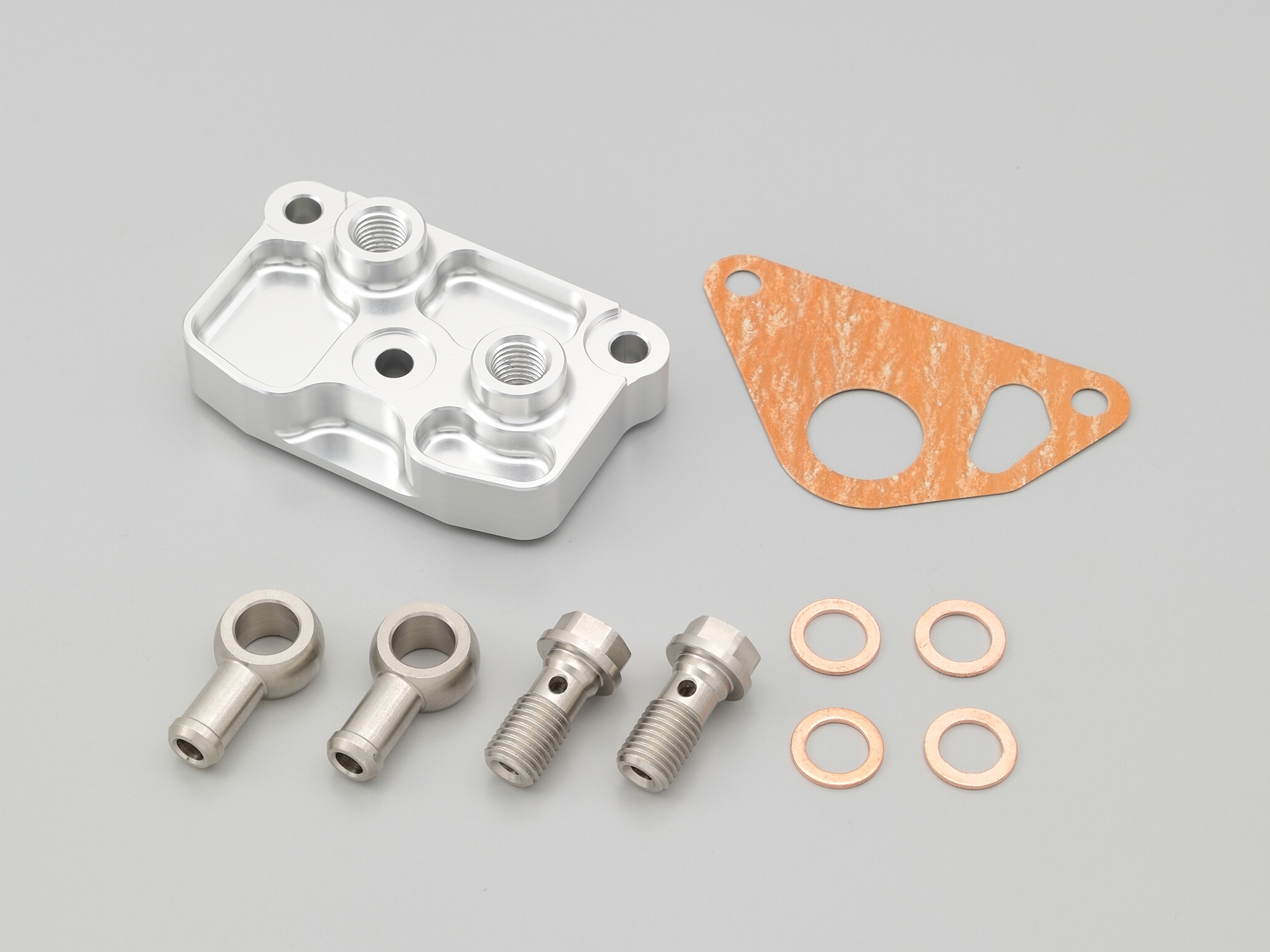 オイルクーラー取出口セット（ビレットタイプ）｜株式会社デイトナ