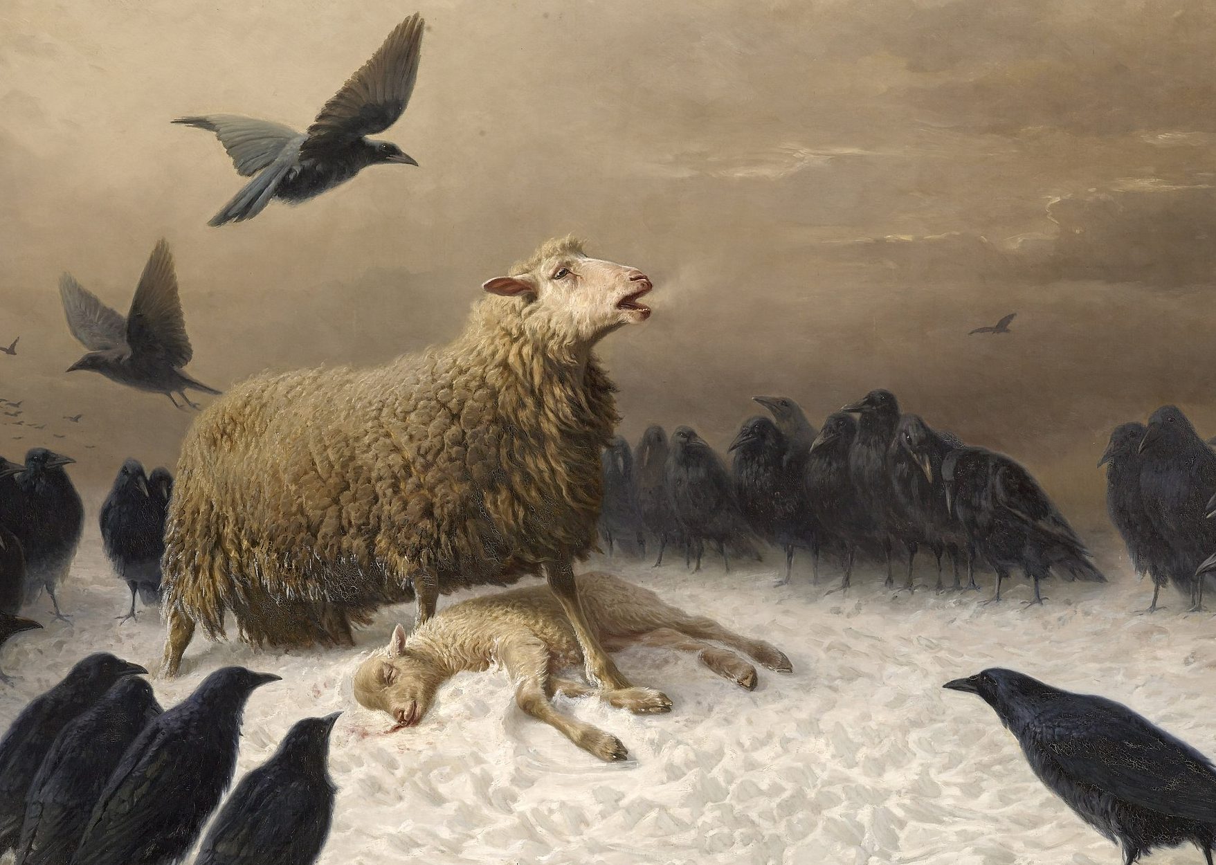 Masterpiece Story: Anguish by August Friedrich Schenck | DailyArt