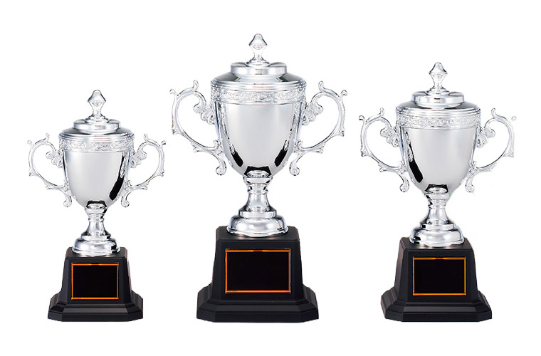 優勝カップ 樹脂製シルバーカップ CP143シリーズ（高さ215mm～265mm