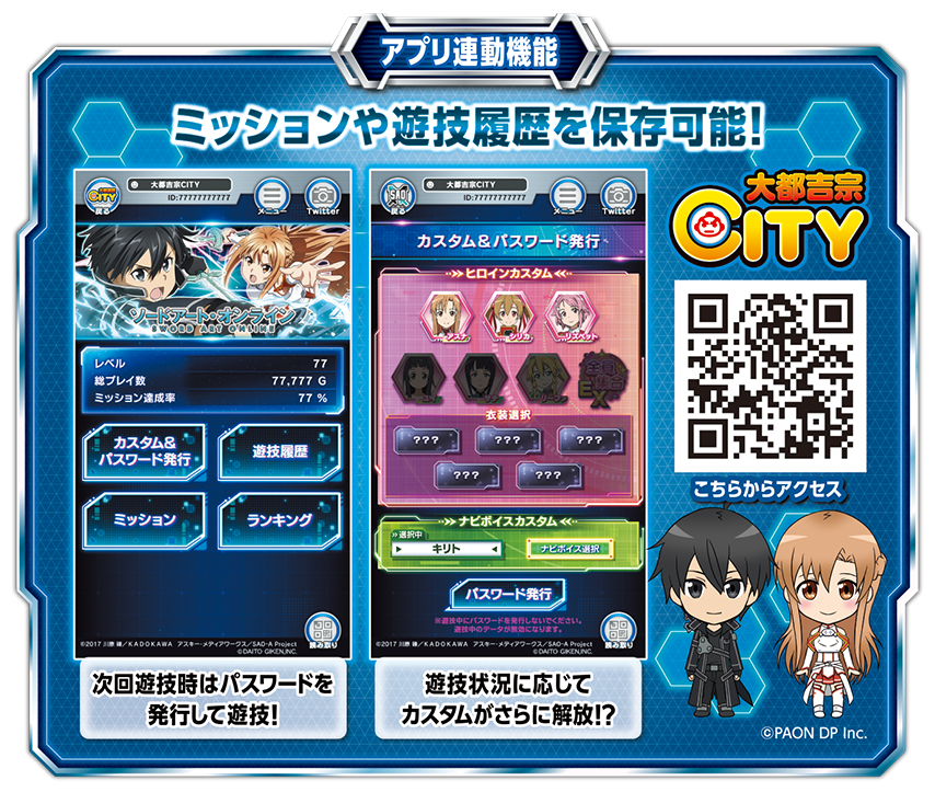 大都技研スロット『スロット ソードアート・オンライン』