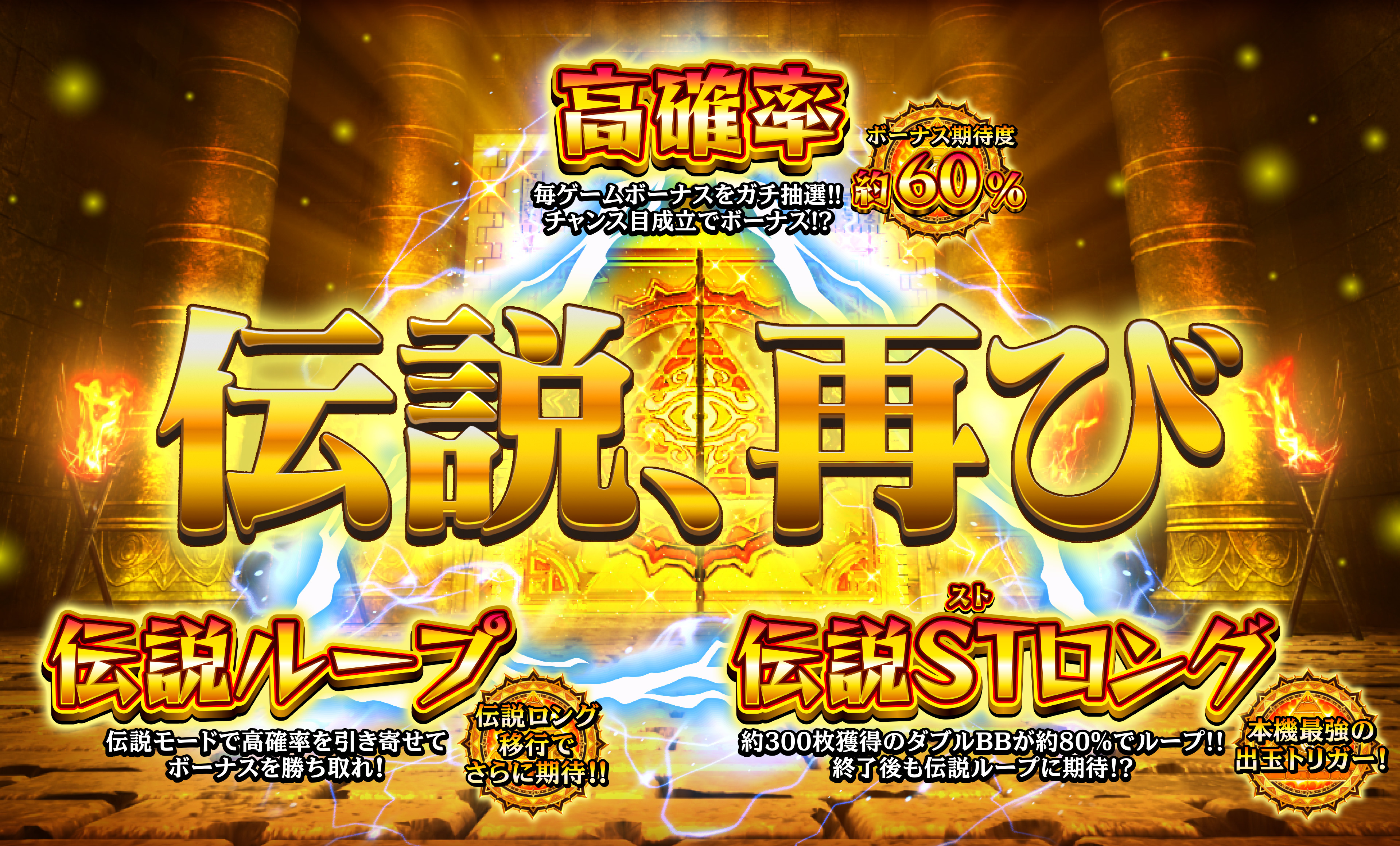 大都技研スロット「スマスロ 秘宝伝」