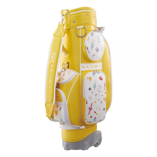 SAVOY キャディバッグ7004 イエロー(生産完了商品) | ダイヤゴルフ