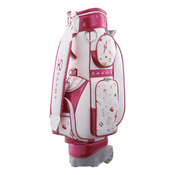 SAVOY CB7004 キャディバッグ ピンク (生産完了商品) | ダイヤゴルフ