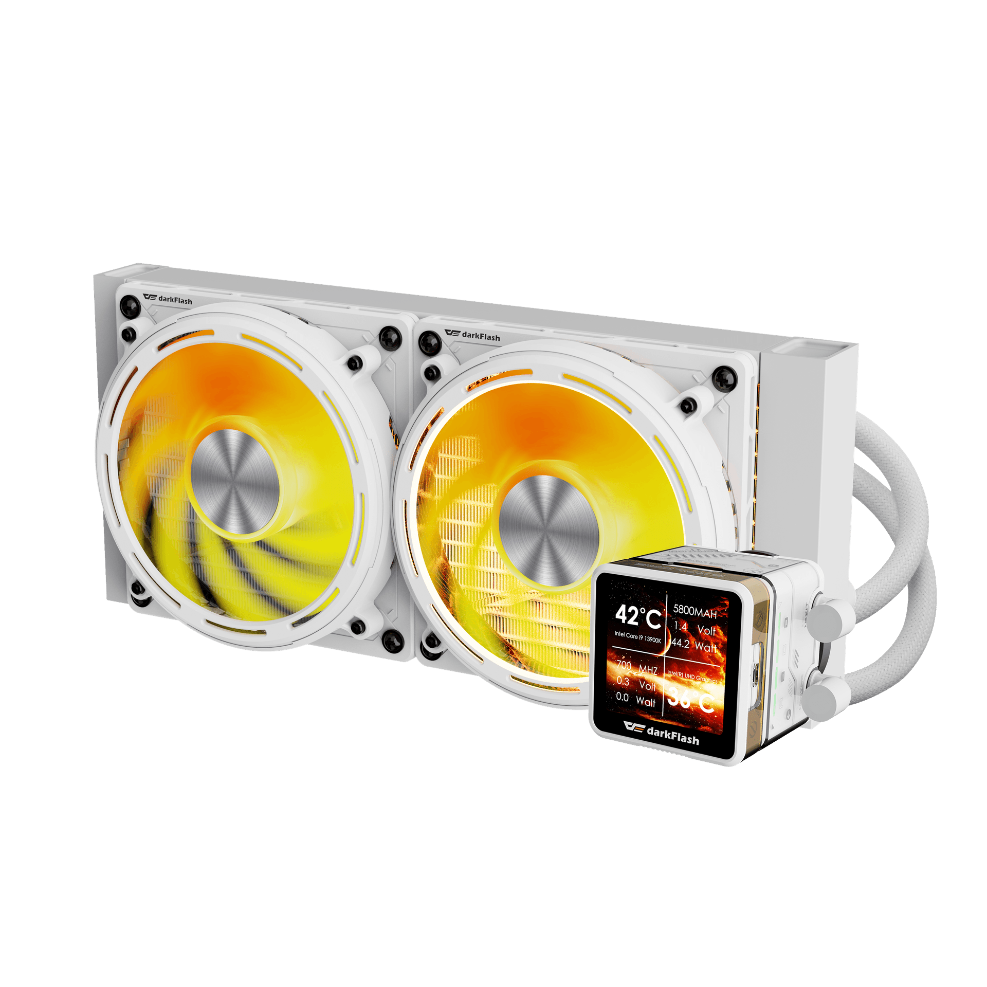 EXPLORE DE240 水冷CPUクーラー - darkFlash