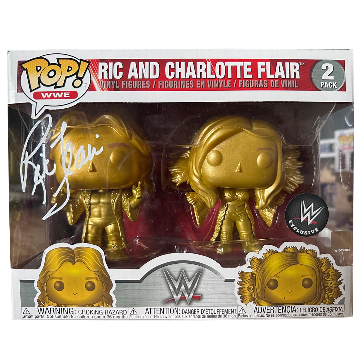Ric Flair - Autographed WWE Shop Exclusive - 2-Pack Funko