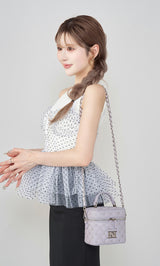 キルティングビジュースクエアミニバッグ – Darich (ダーリッチ)