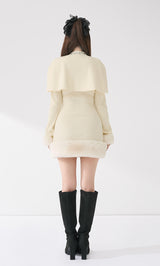 ビジューケープニットミニワンピース – Darich (ダーリッチ)