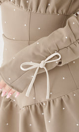 スクエアネックギャザーミニワンピース – Darich (ダーリッチ)