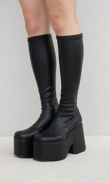 ウルトラストレッチウェッジロングブーツ – Darich (ダーリッチ)