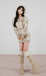 アーガイルニットアンサンブル – Darich (ダーリッチ)