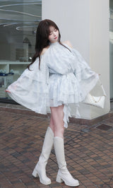 トワルドジュイシフォンフリルミニワンピース – Darich (ダーリッチ)