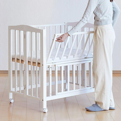 ミニベッド 折りたたみ KATOJI カトージ ベビーベッドのレンタル