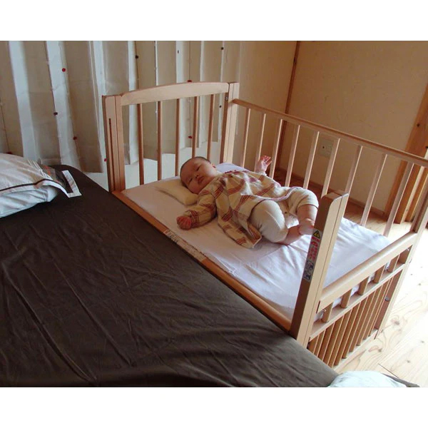 添い寝ミニベッド L型プチベリー サワベビー ベビーベッドのレンタル