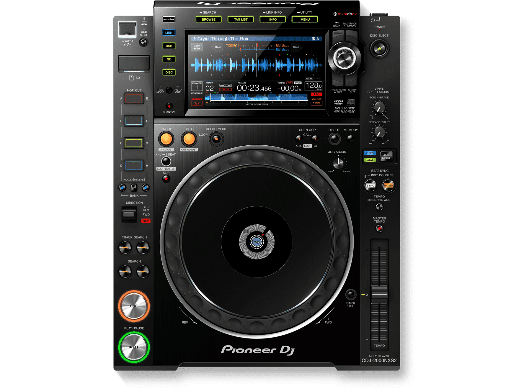 Pioneer CDJ-2000nxs2 | CDJ Rentals In Utah |