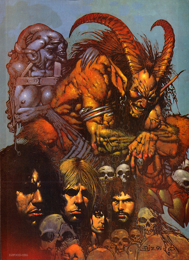 Early Simon Bisley Heavy Metal artwork | DJ Food