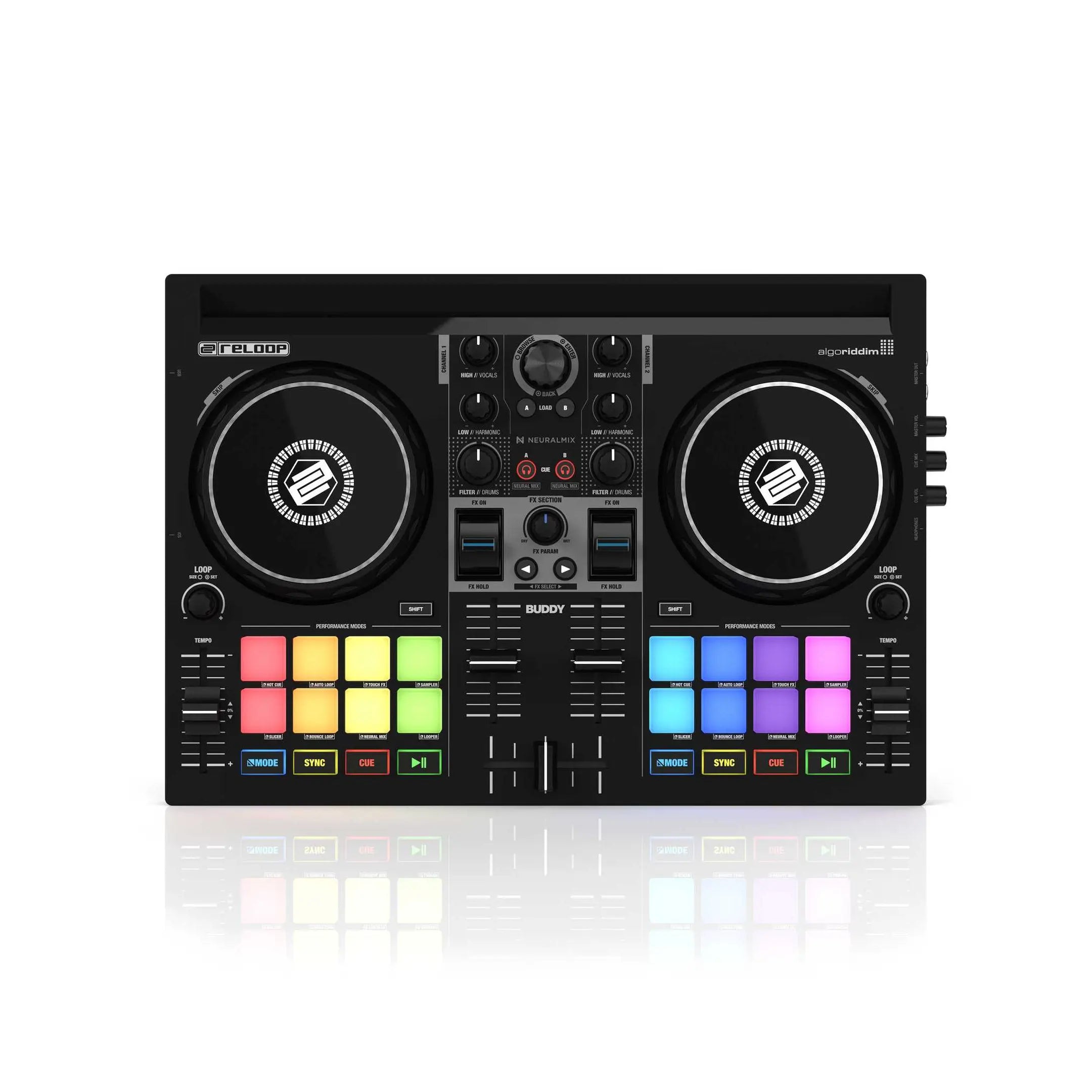 Reloop Buddy | Compact 2-Deck DJ Controller for djay – DJKIT®