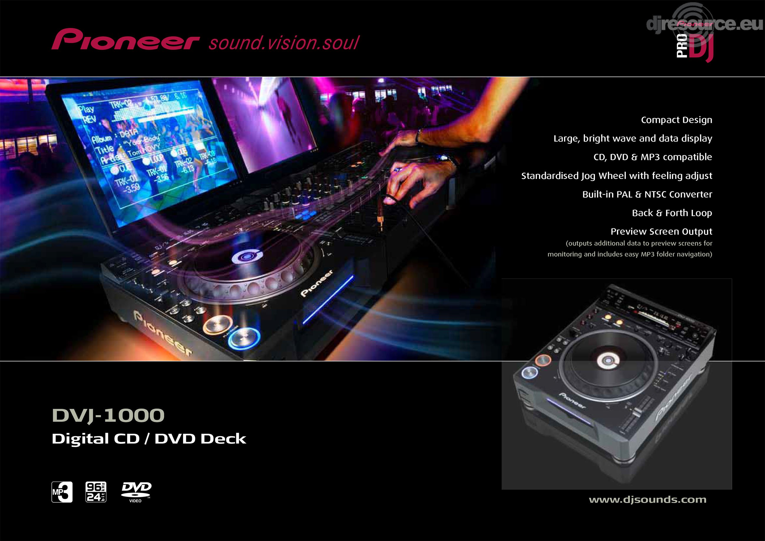 Pioneer DJ › DVJ-1000 › Video - Gearbase | DJResource