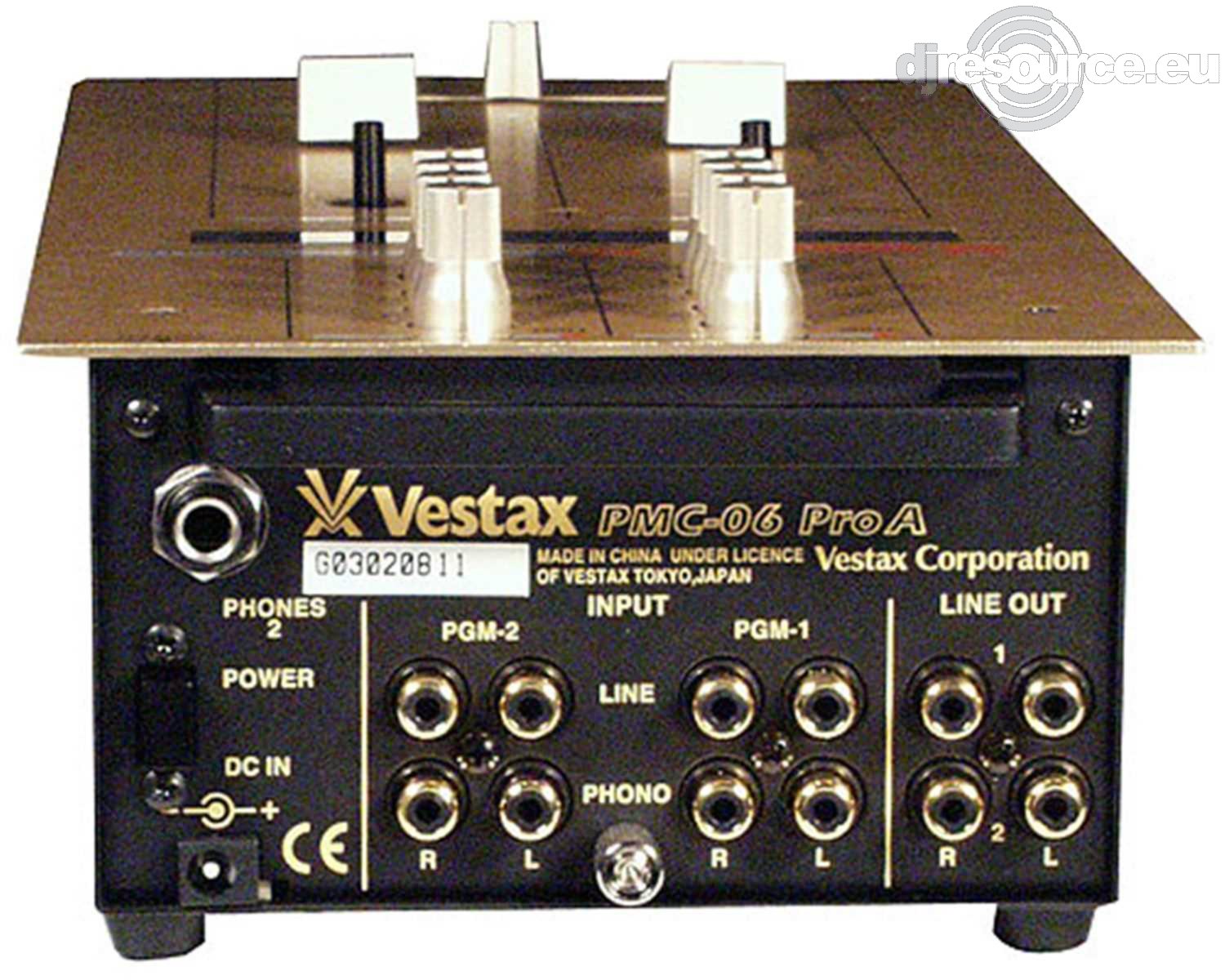 Vestax › PMC-06 PRO A › Mixer - Gearbase | DJResource