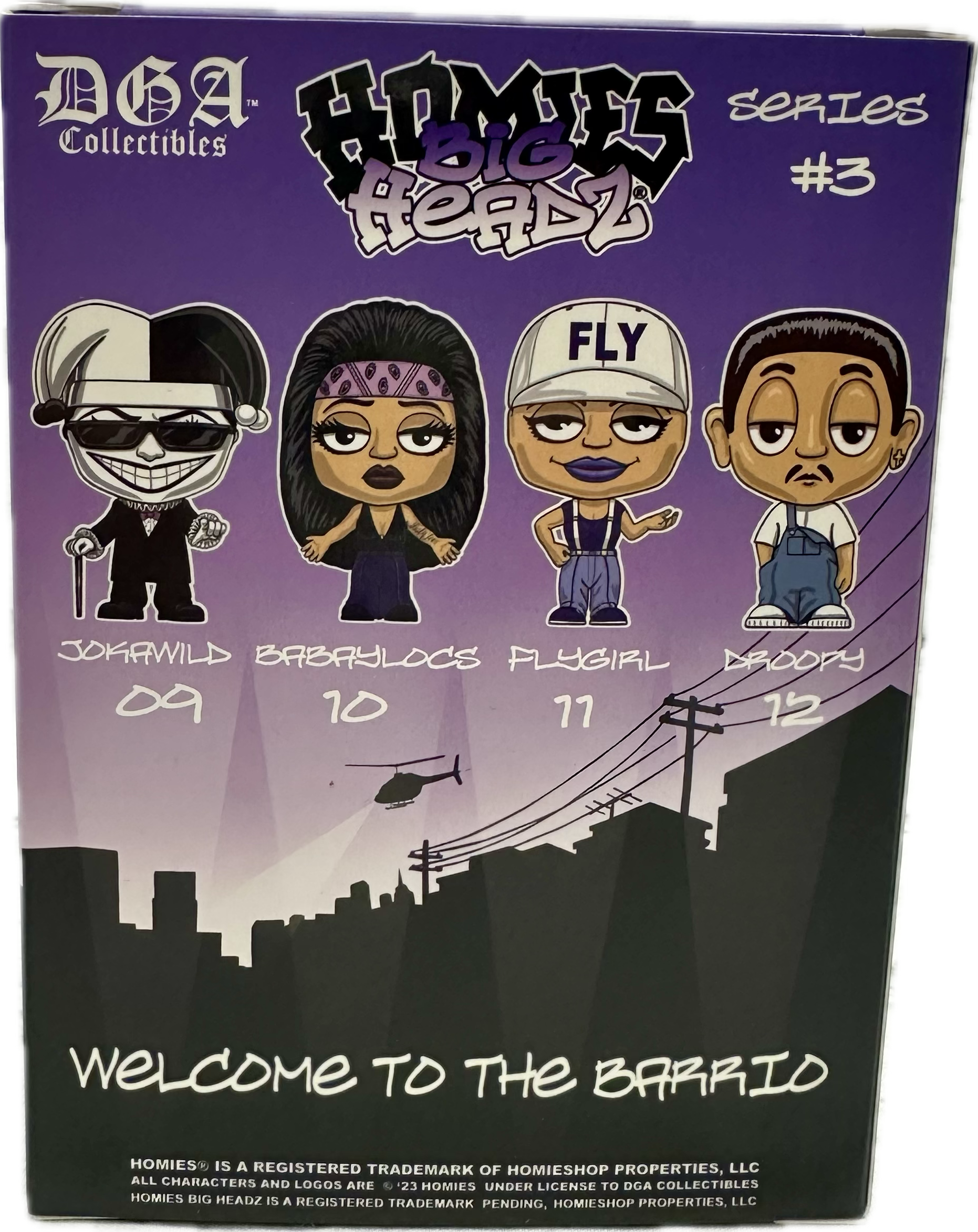 HOMIES™ - Jokawild BIG HEADZ Joker Figure - Series #3 – DGA Tees