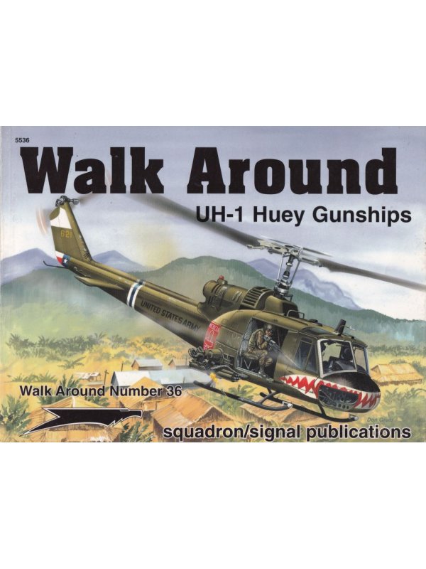 UH-1 Huey Gunships Walk Around No 36 book by Squadron/Signal