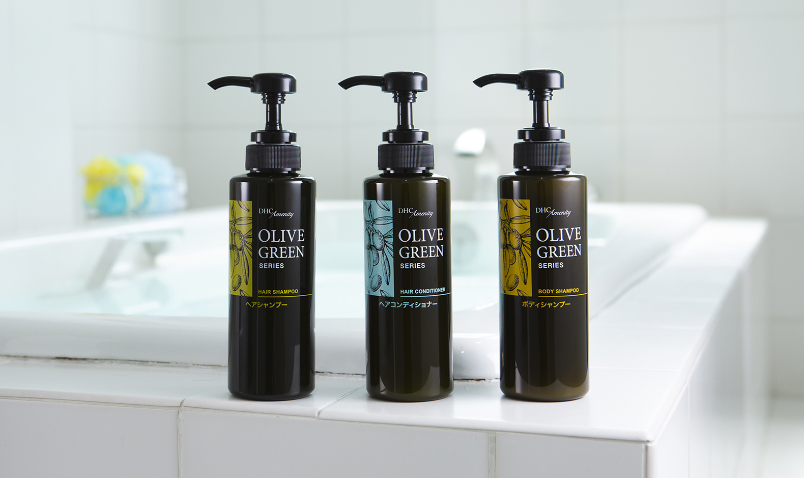 公式】DHCアメニティ： オリーブグリーンシリーズ｜ホテルアメニティ