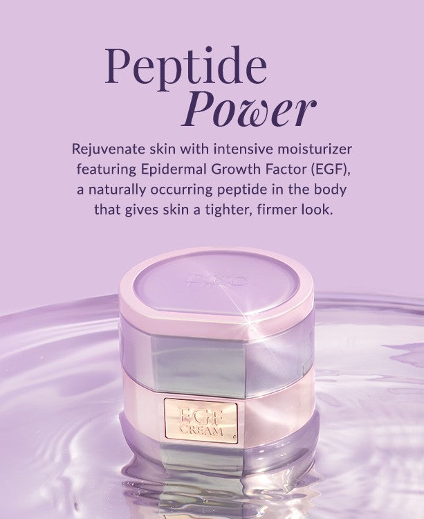 EGF Face Cream | Peptide Moisturizer for Dry Skin | DHC
