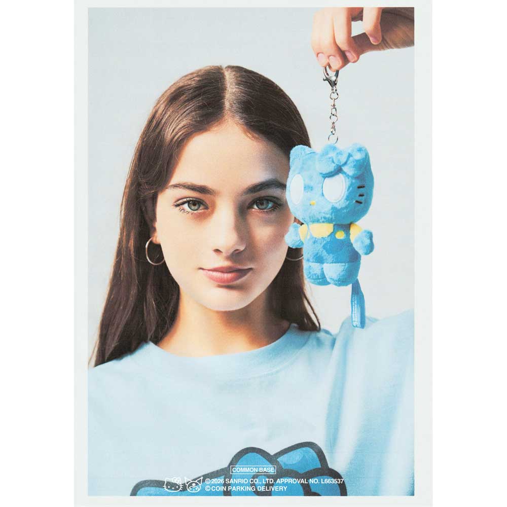 COIN PARKING DELIVERY×SANRIO CHARACTERS PLUSH KEY HOLDER (CPDSC