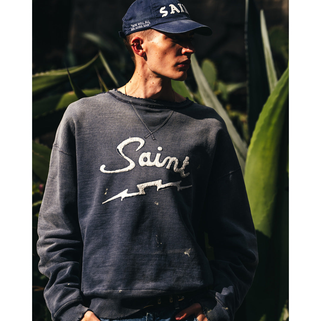 Saint Mxxxxxx (セントマイケル) CREW NECK SWEAT SAINT SM-HR8-0000