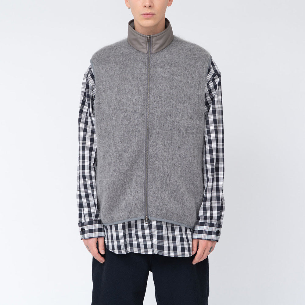 nanamica (ナナミカ) Zip-Up Mohair Vest S24FN030 (S24FN030