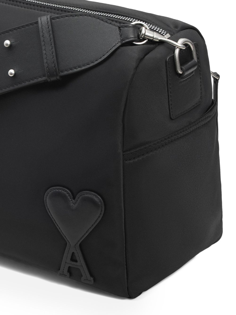 Black marcel shoulder bag Ami paris - unisex - AMI PARIS