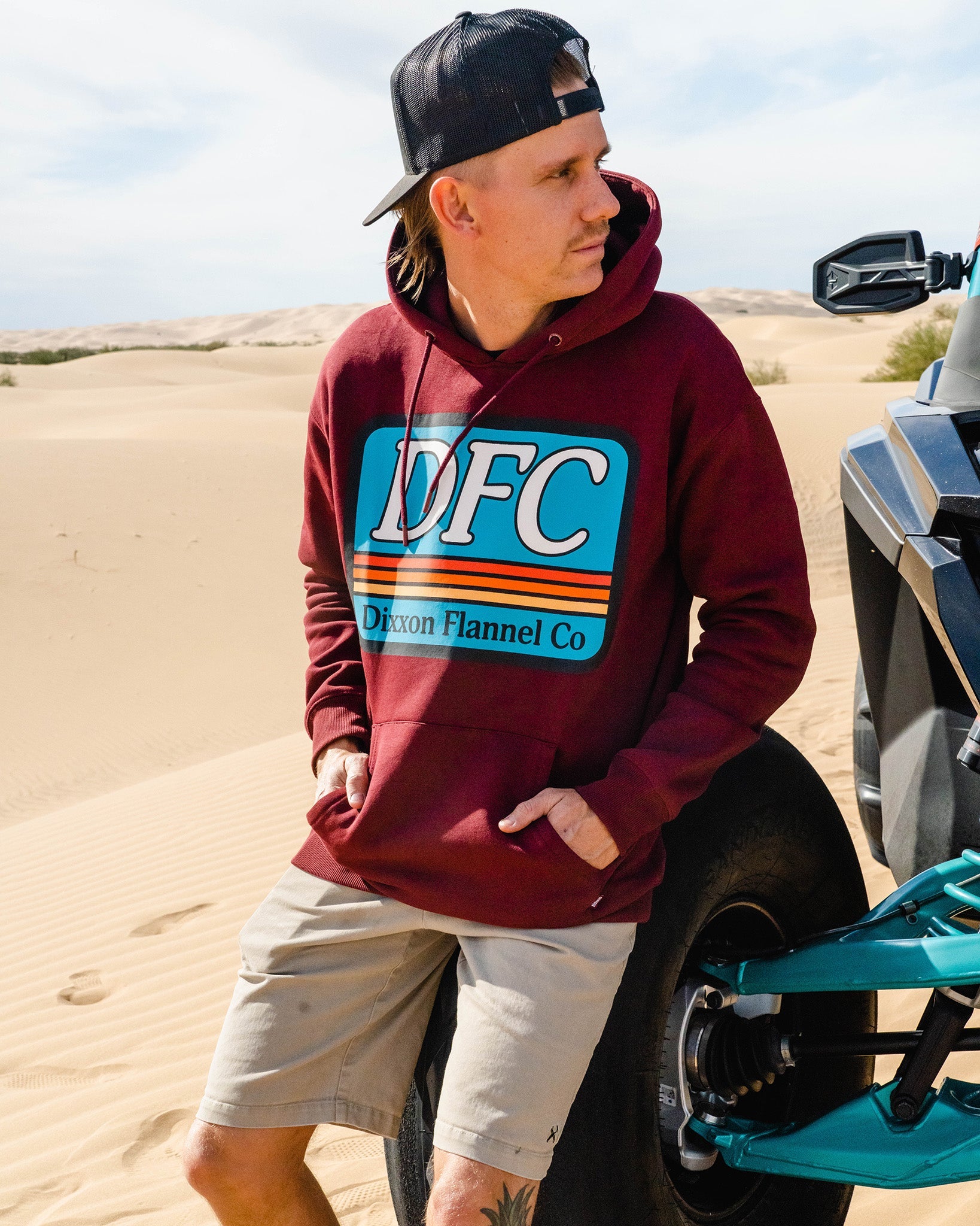 Dixxon Steeze Maroon Hoodie: Shop Now at Dixxon.