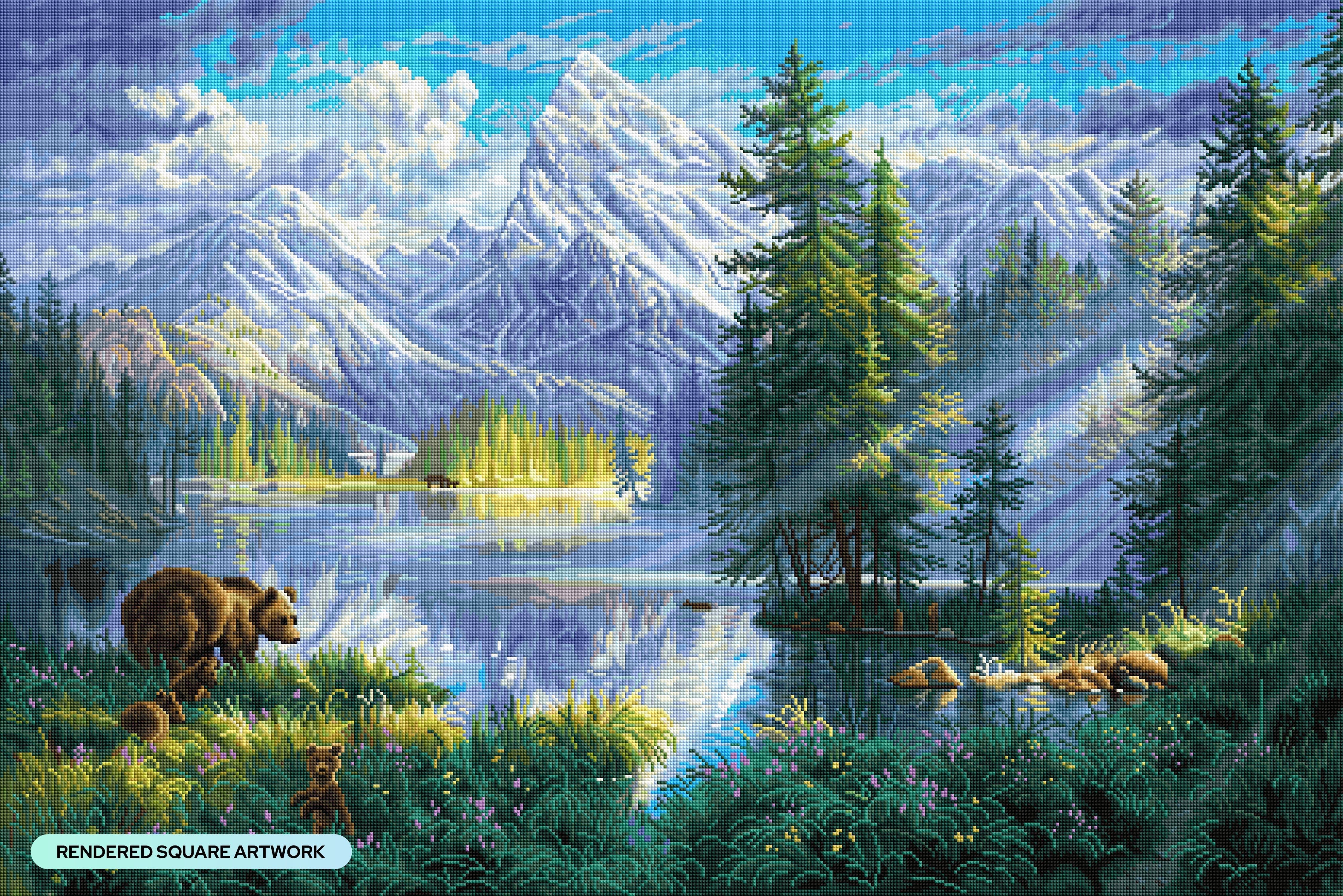 Mountain Morning – Diamond Art Club