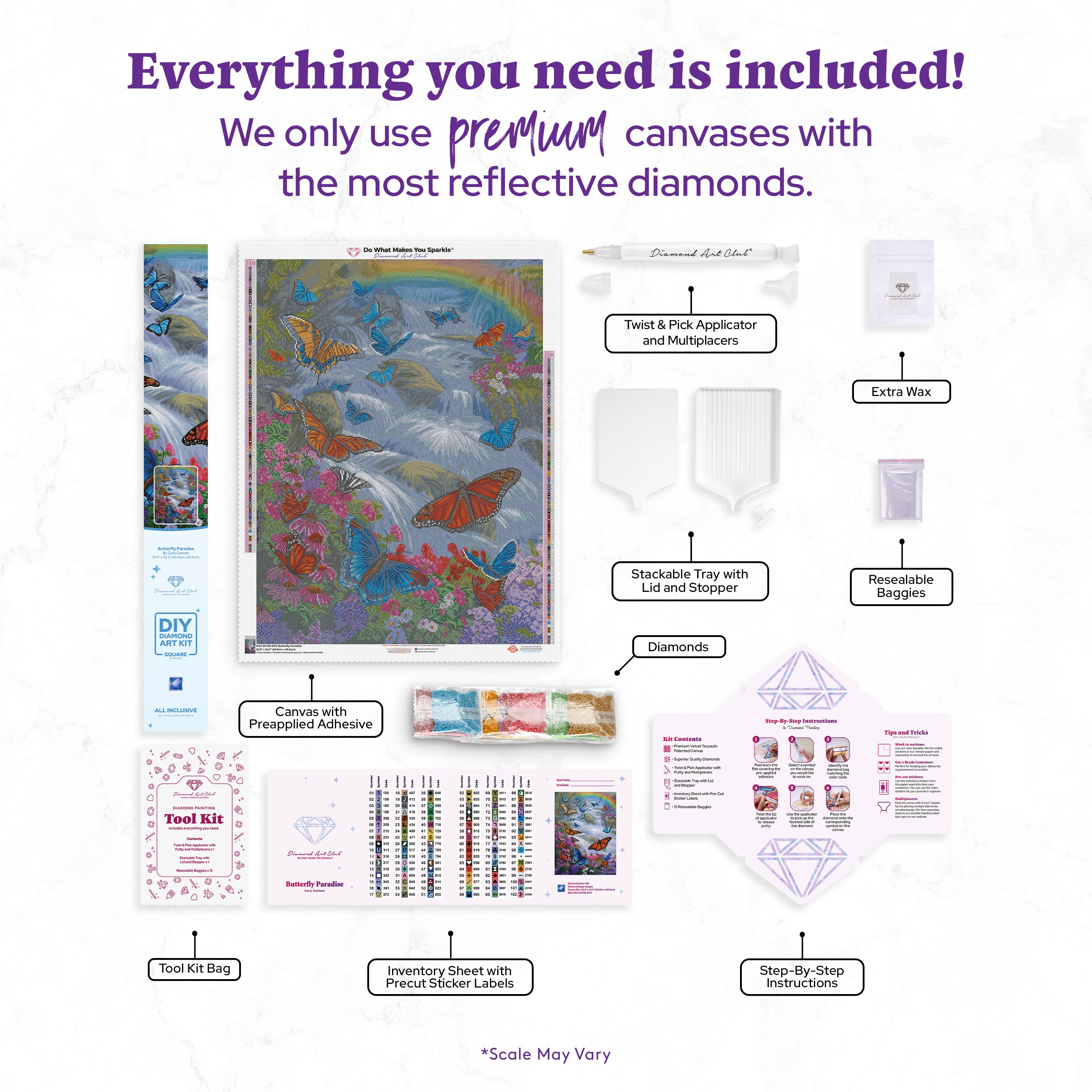 Butterfly Paradise – Diamond Art Club
