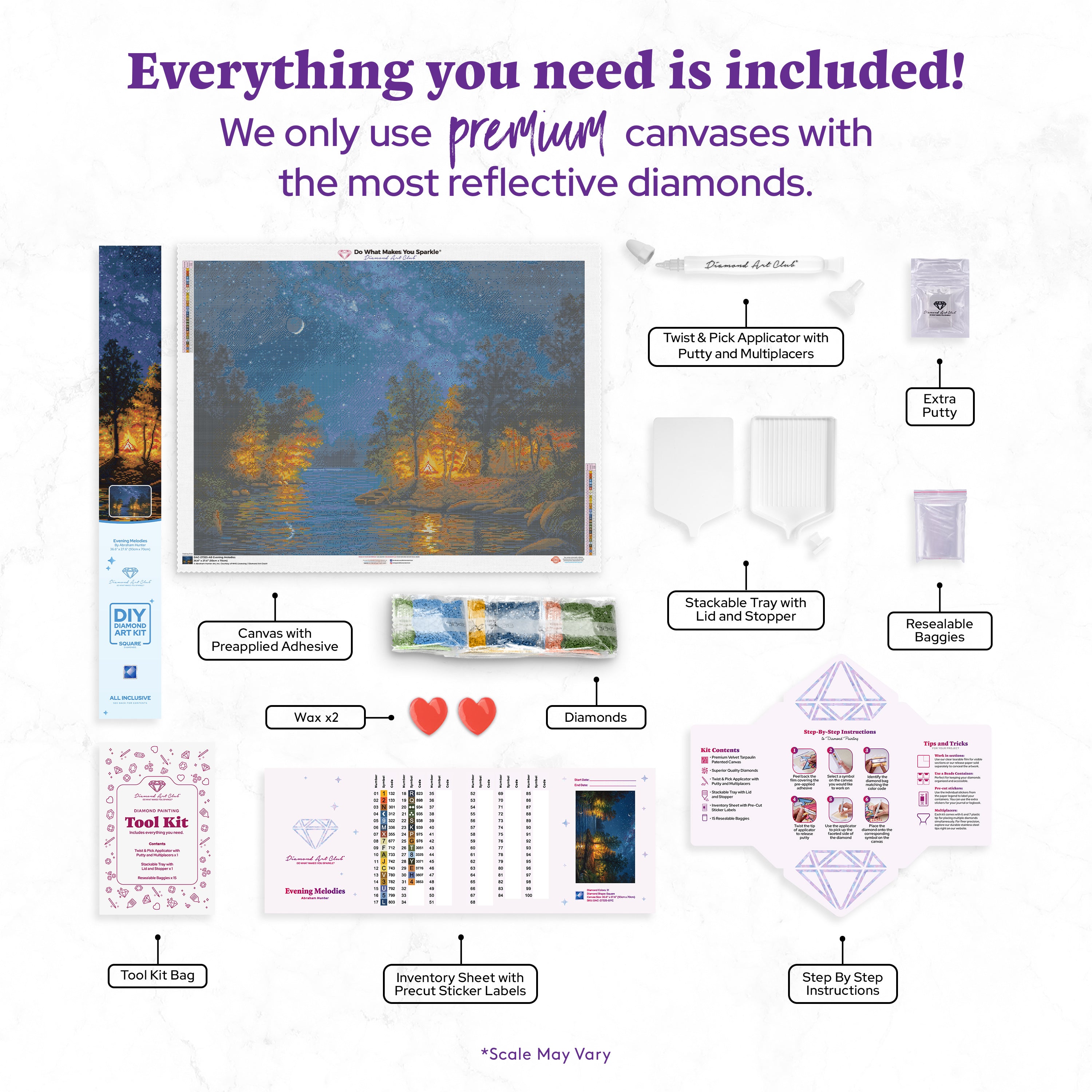 Evening Melodies – Diamond Art Club