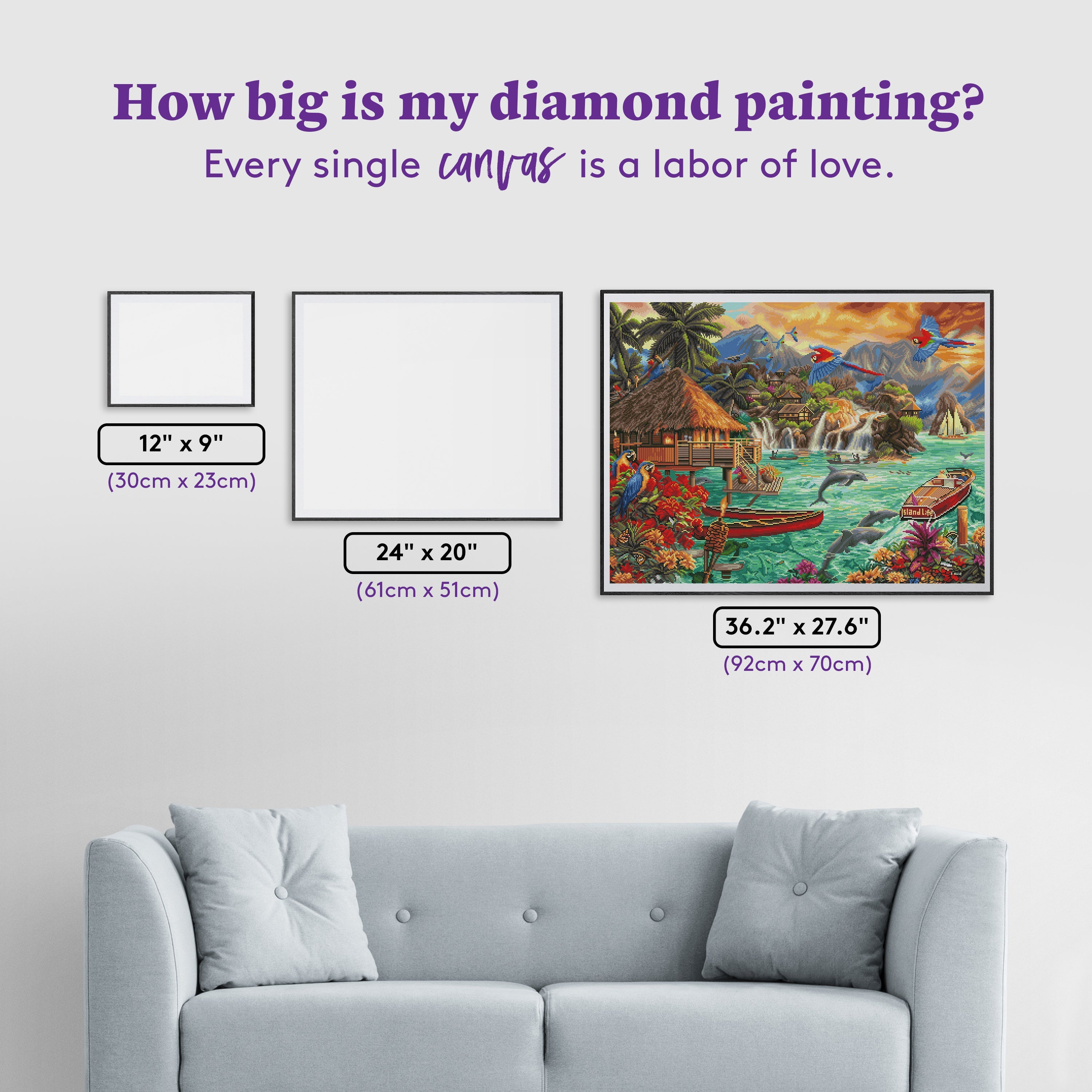 Island Life – Diamond Art Club