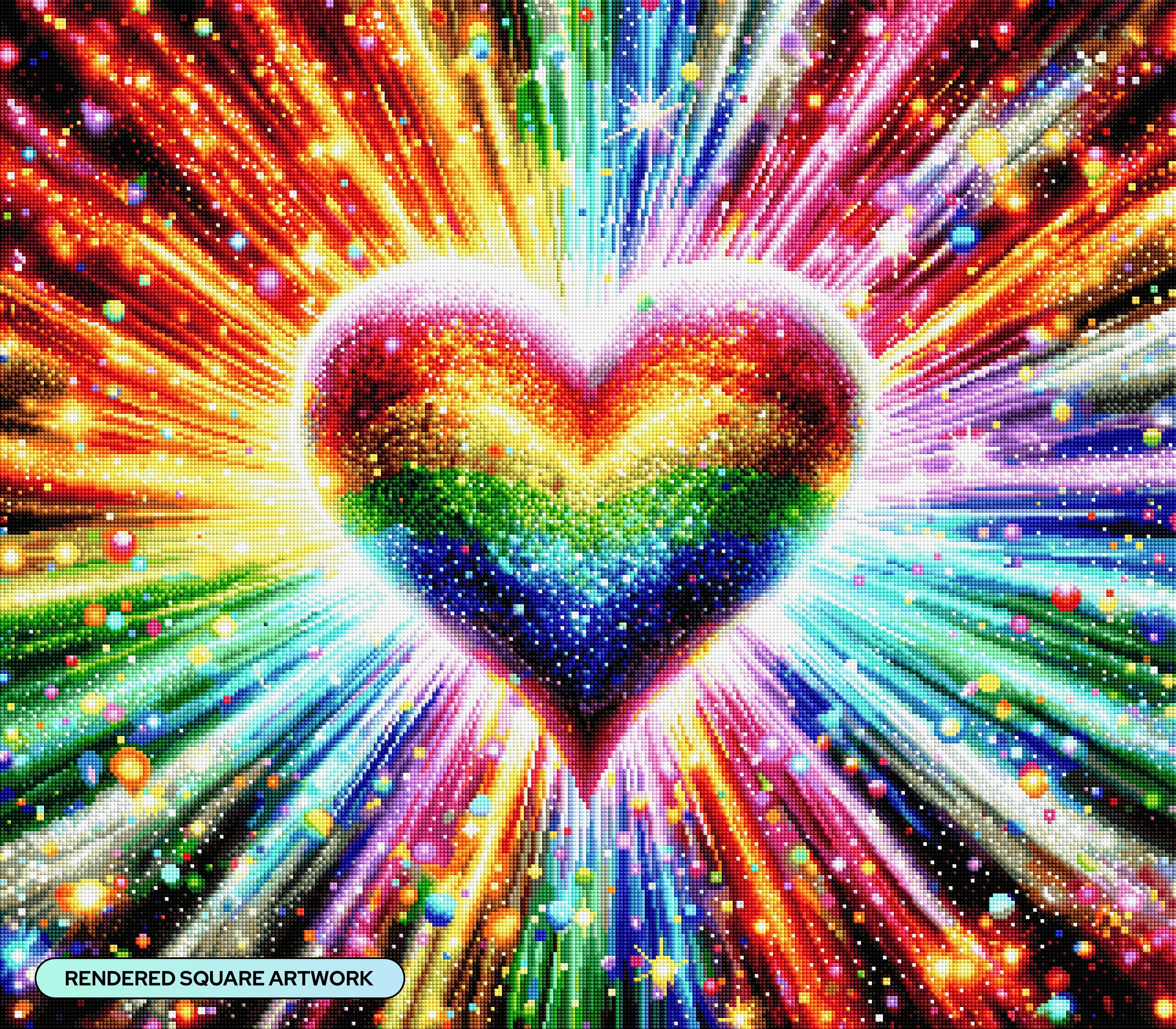 With Love – Diamond Art Club