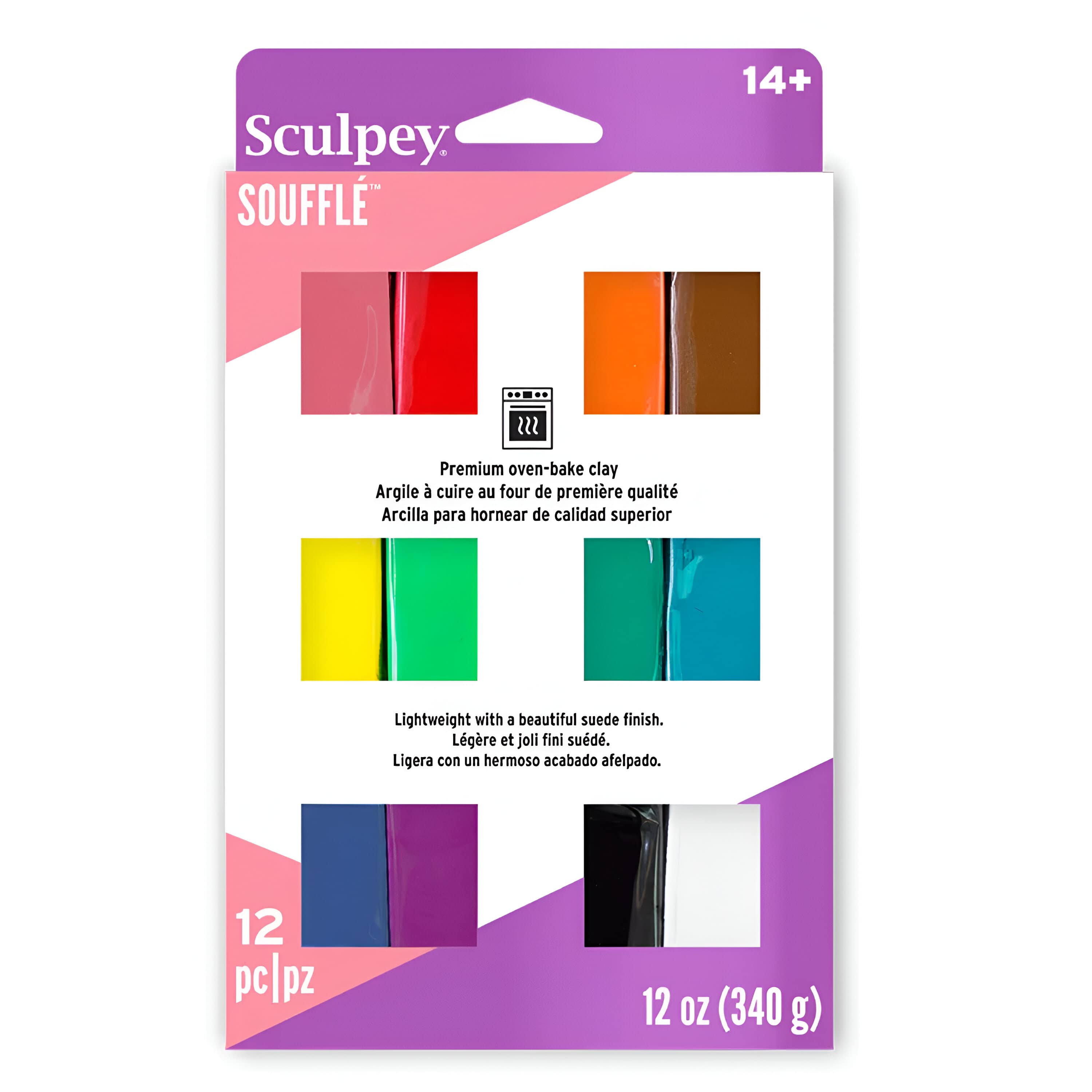 Sculpey Soufflé Arcilla Polimérica Multipack 12 x 26 gr – Dibu Chile