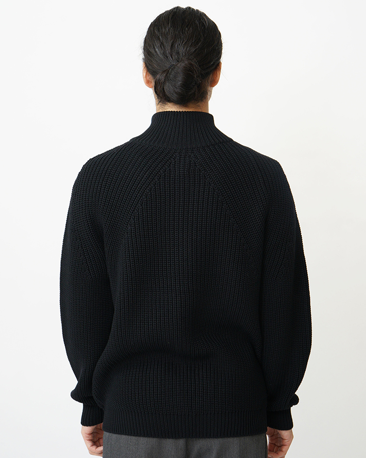 SIGNATURE DRIVES KNIT / BLACK | BATONER (MEN)(バトナー) | KNIT