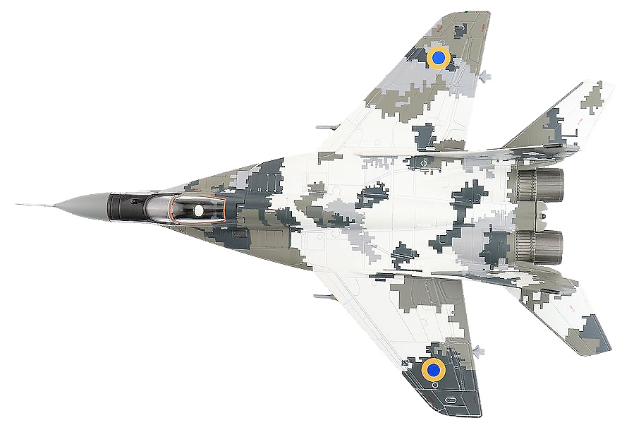Mig-29 9-13 “Fulcrum C” bort 02, Ukrainian Air Force, 1:72, Hobby