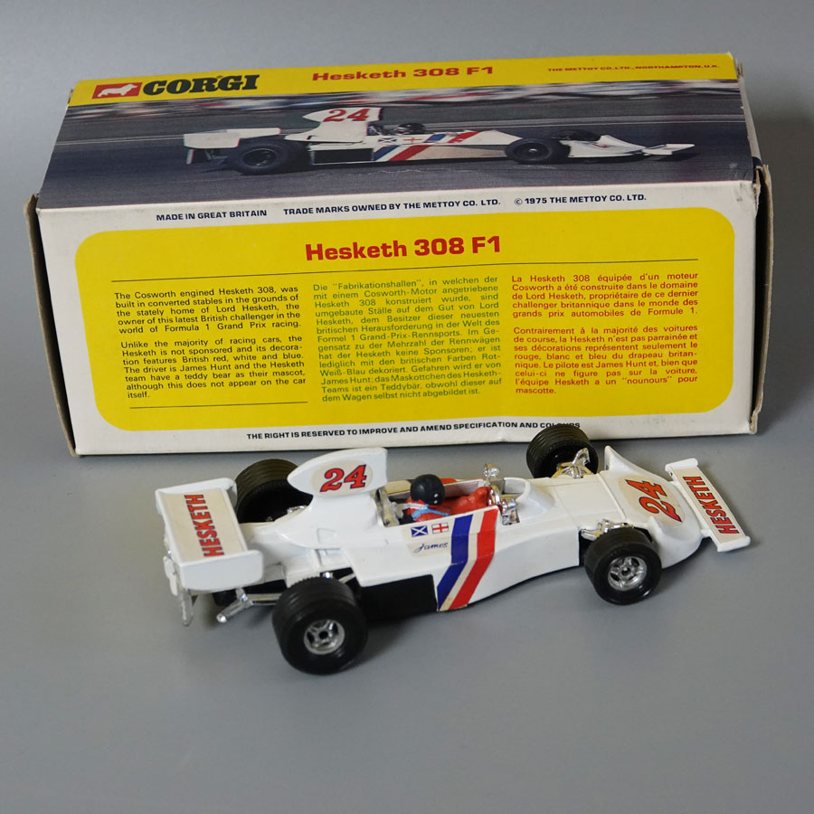 Corgi 160 Hesketh 308 Formula 1 racing car - Die Cast Models 4 You