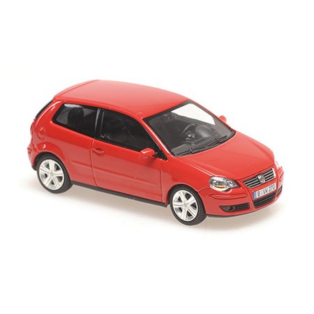 Maxichamps Volkswagen Polo 2005 - Red 1:43 model car
